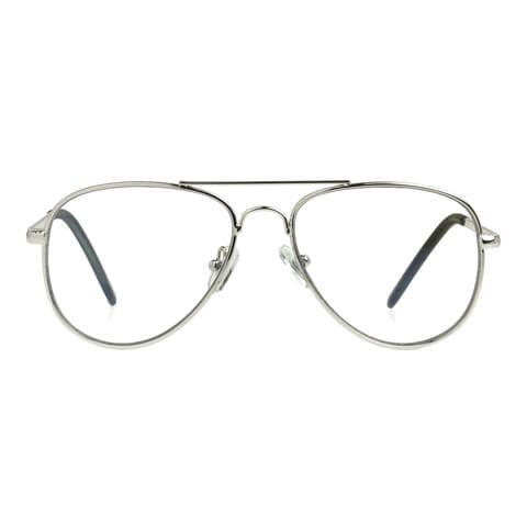 Polished Silver Aviator Frames